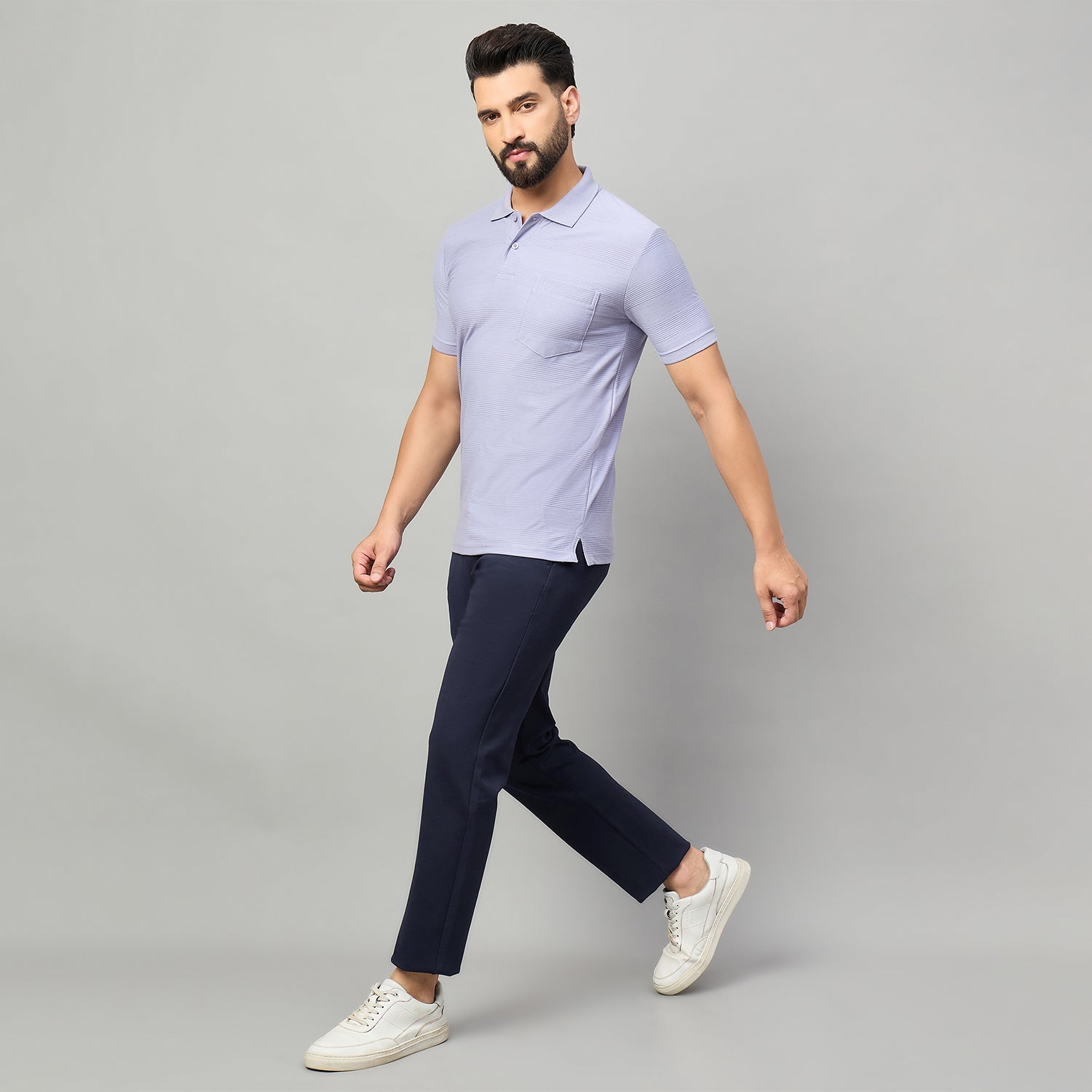 Duke Urban Men Flatfront Narrowfit Trouser (SDT4577Q)
