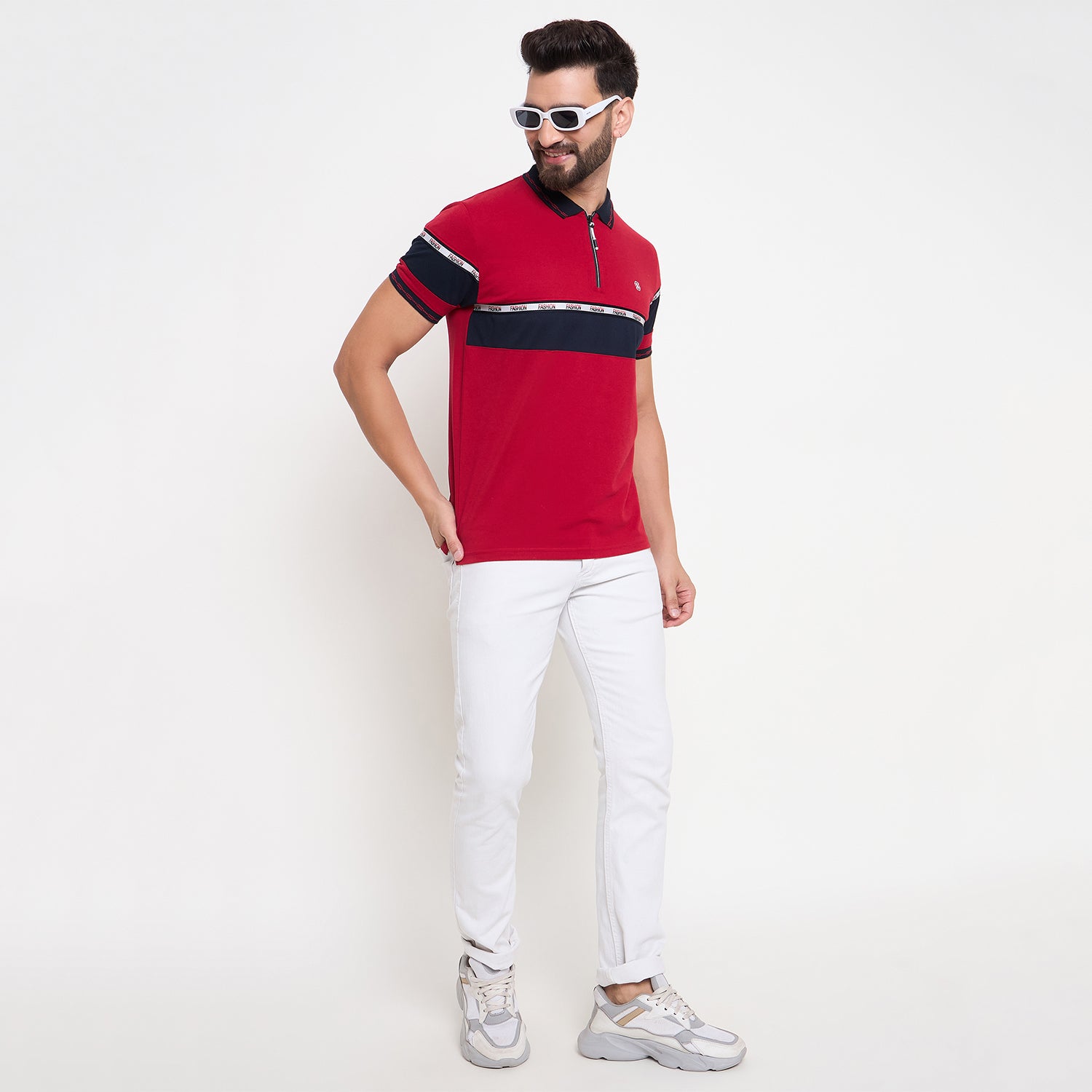 Duke Urban Men Half Sleeve Cotton Tshirt (LF7097)