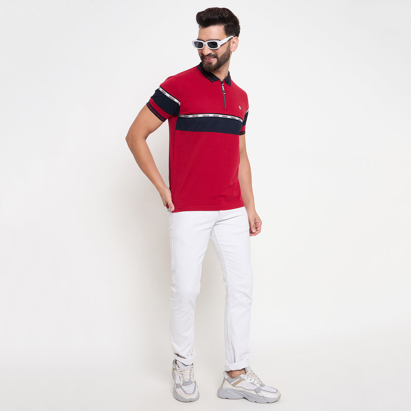 Duke Urban Men Half Sleeve Cotton Tshirt (LF7097)