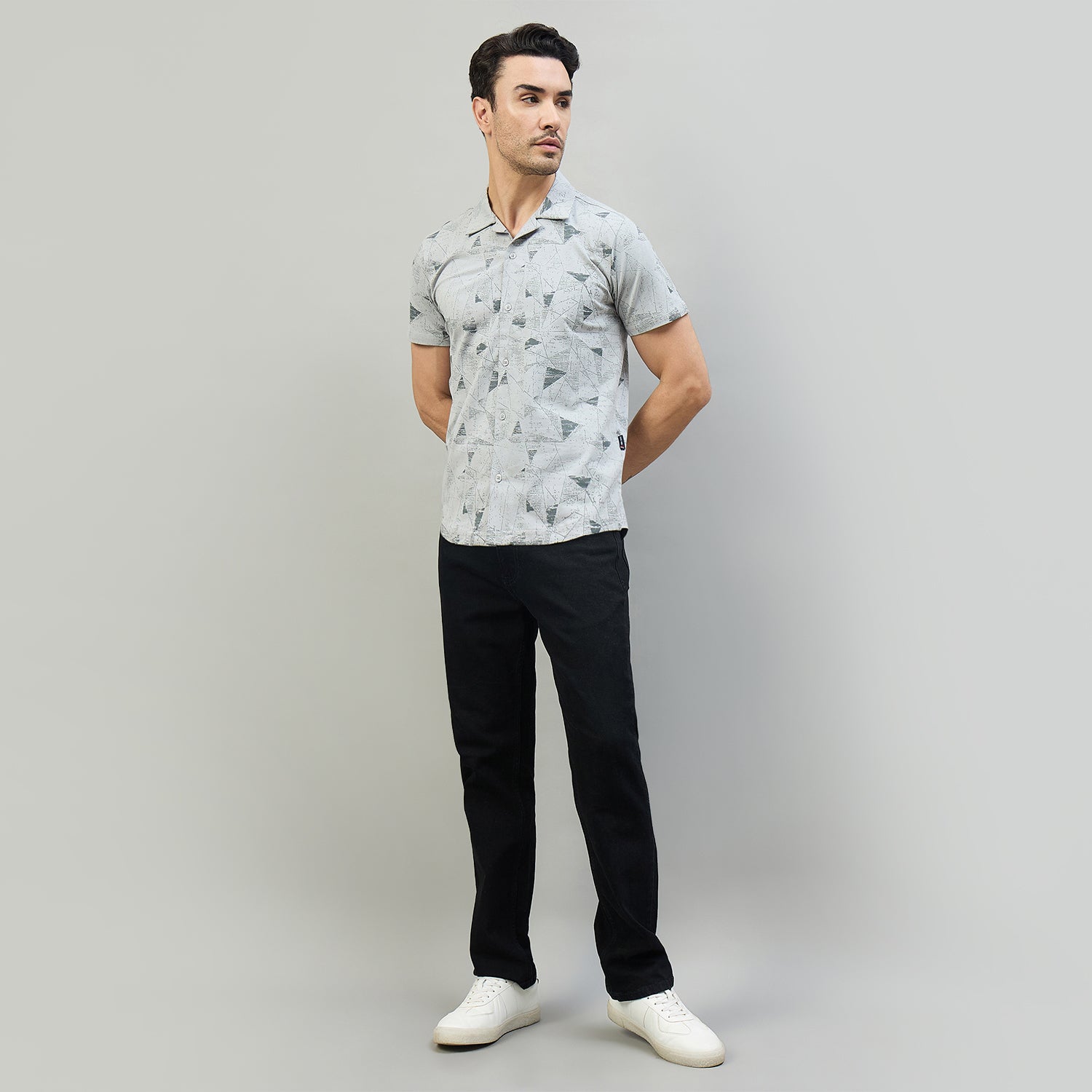 Duke Urban Men Regular Half Sleeve Cotton Shirt (LF6091A)