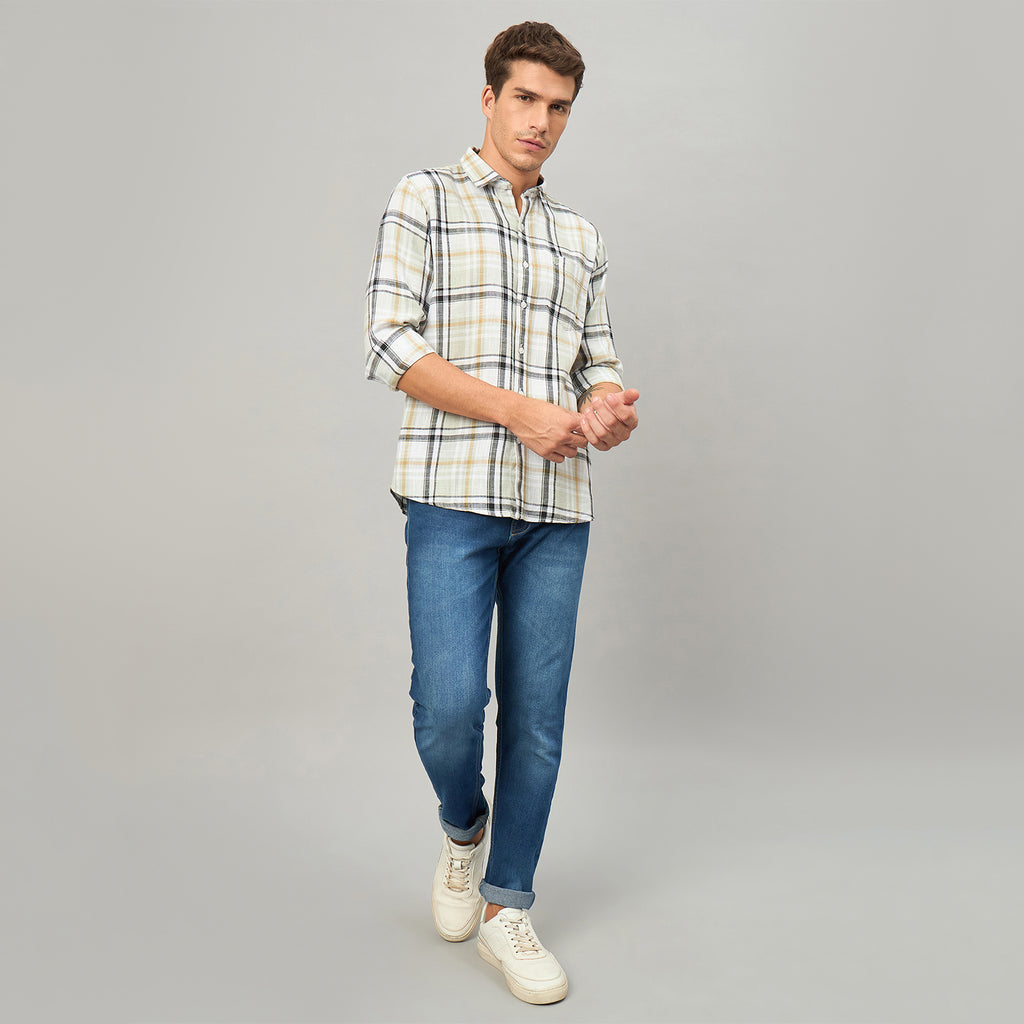 Duke Urban Men Full Sleeve Cotton Shirt (SDO8CKAW)