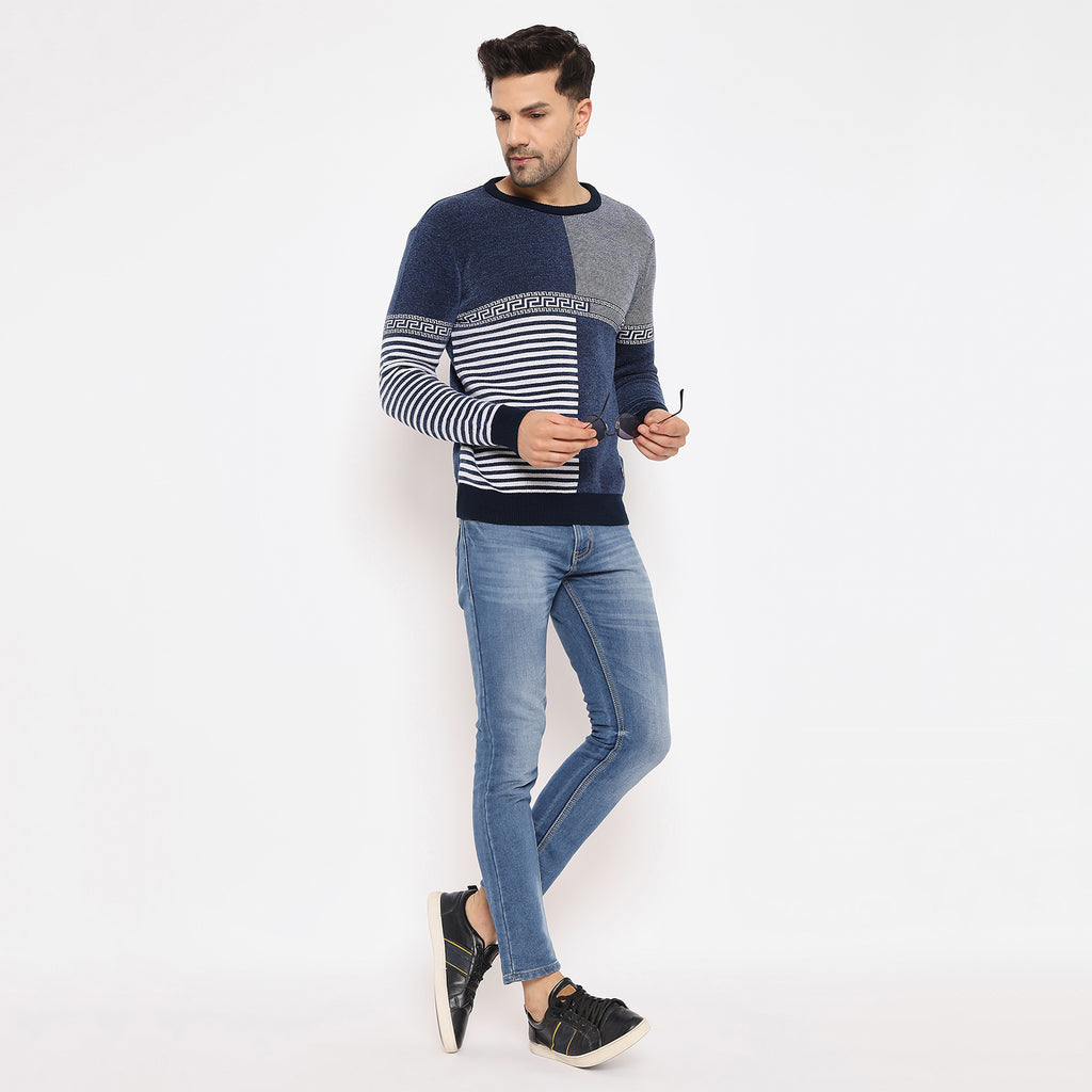 Duke Urban Men Full Sleeve Round Neck Pullover (SDS2117)