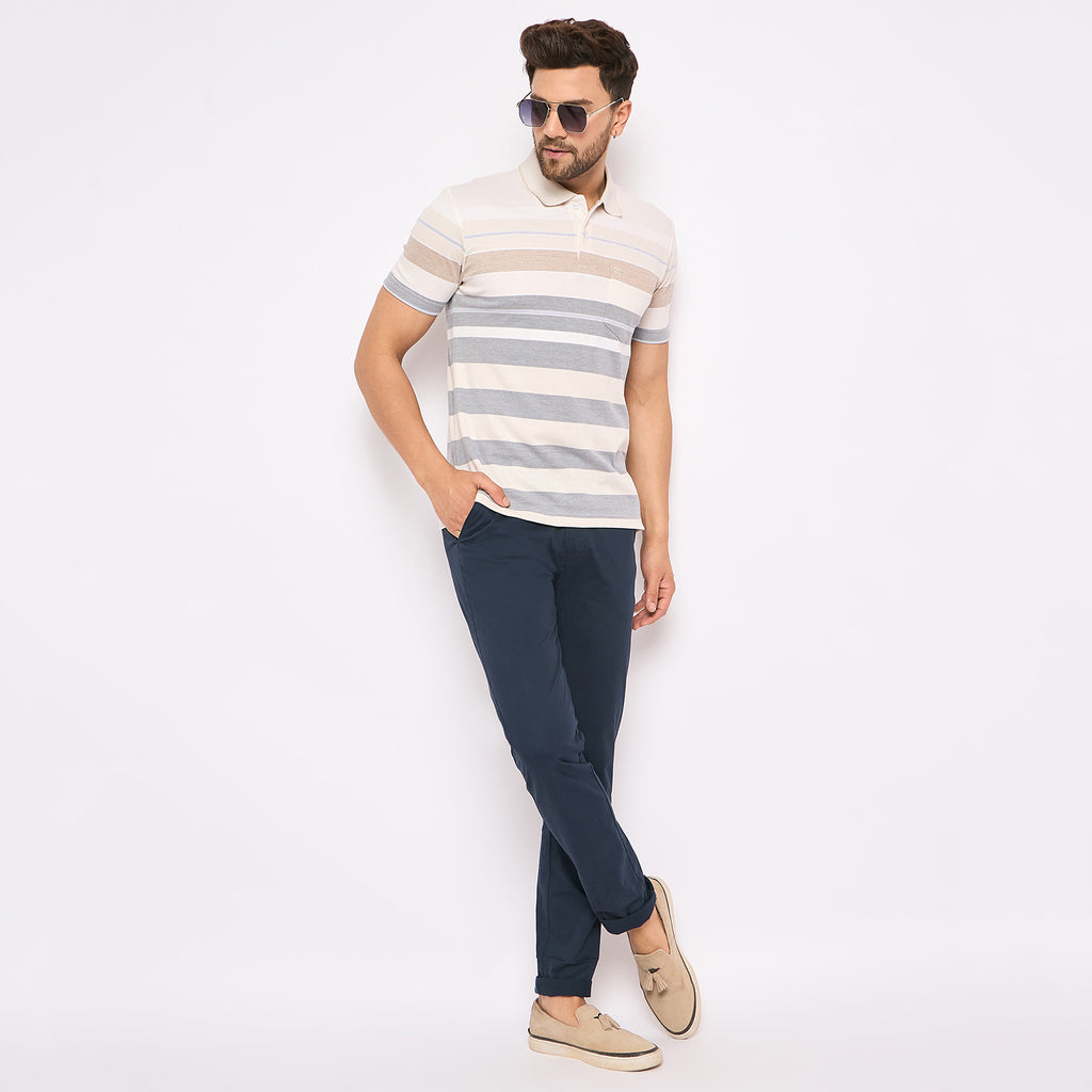 Duke Stardust Men Half Sleeve Cotton T-shirt (LF7255)