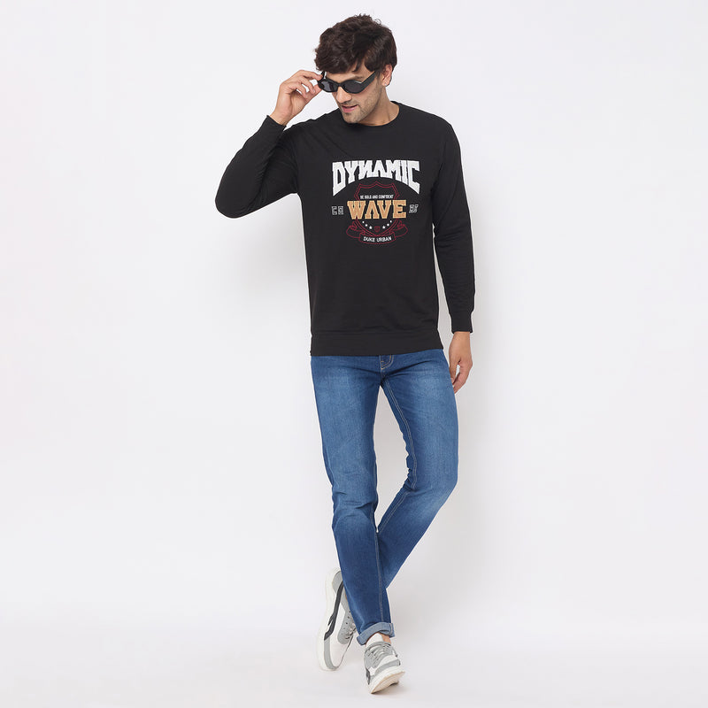 Duke Urban Men Printed Sweatshirt (LF6422)