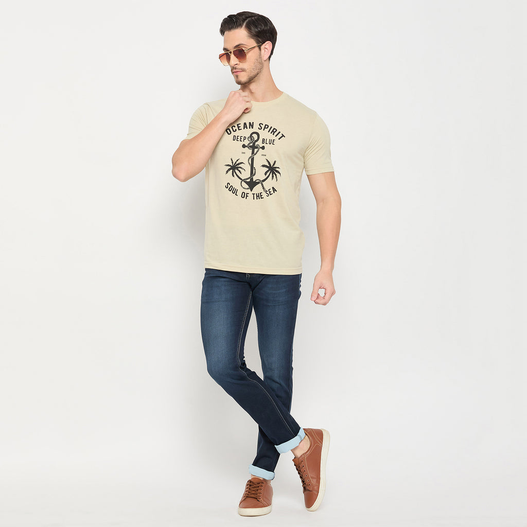 Duke Urban Men Half Sleeve Cotton Pack of 3 T-shirts  (ONSDVP42)