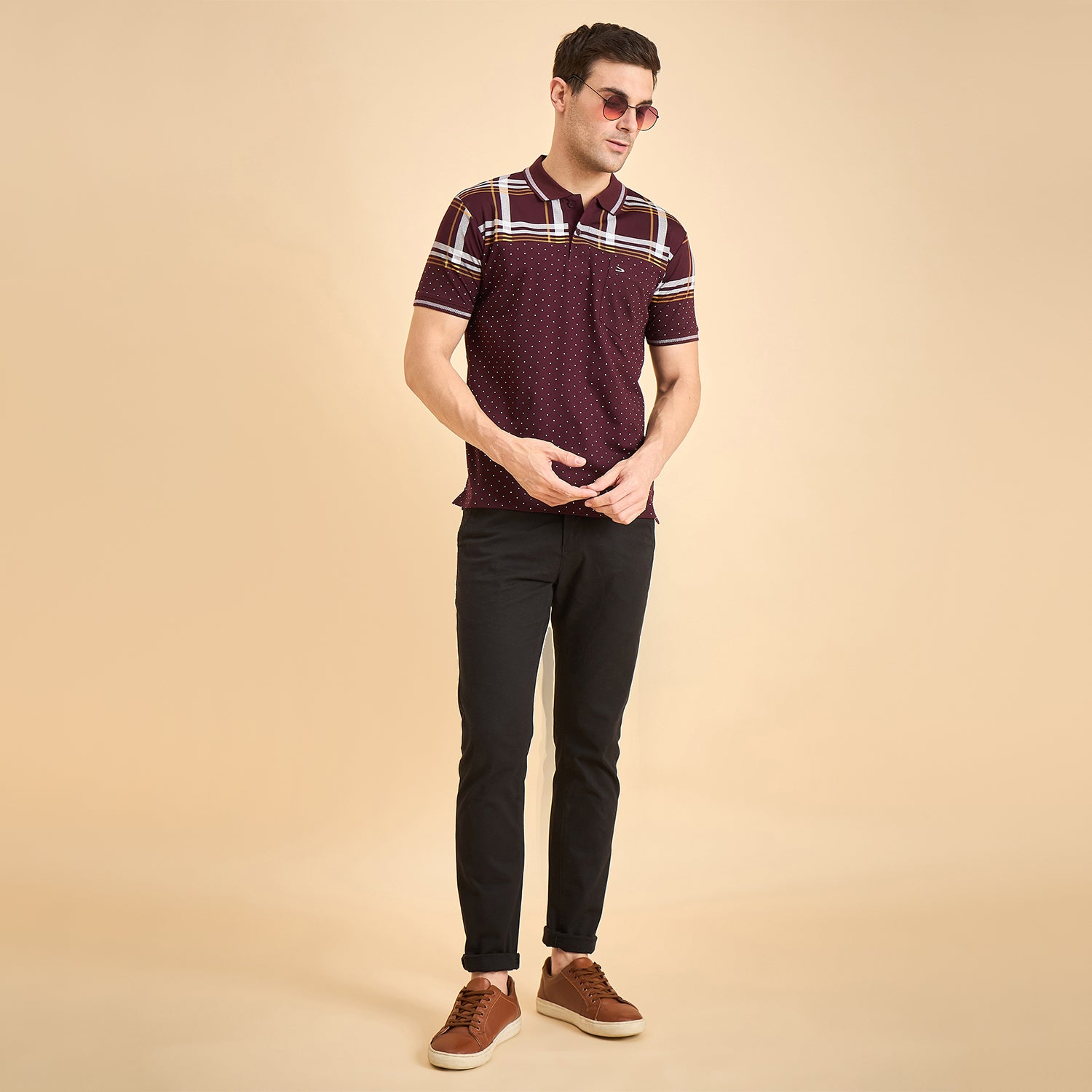 Duke Urban Men Half Sleeve Cotton Polo Tshirt (ON3091)