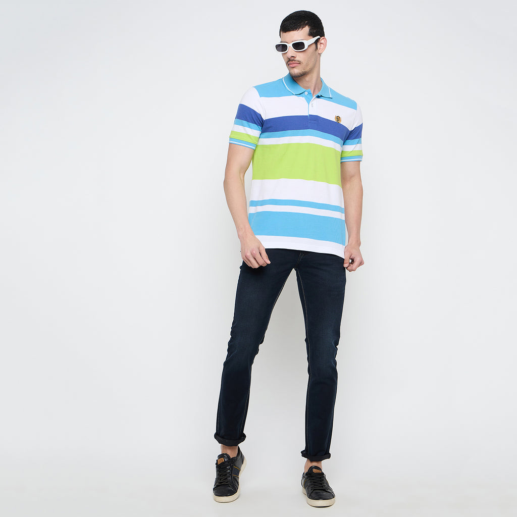 Duke Urban Men Half Sleeve Cotton Polo Tshirt (LF7208)