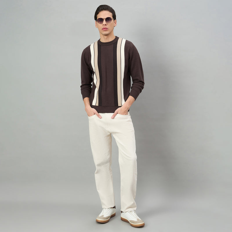 Duke Urban Men Round Neck Full Sleeve Regular Sweater (SDS2329)