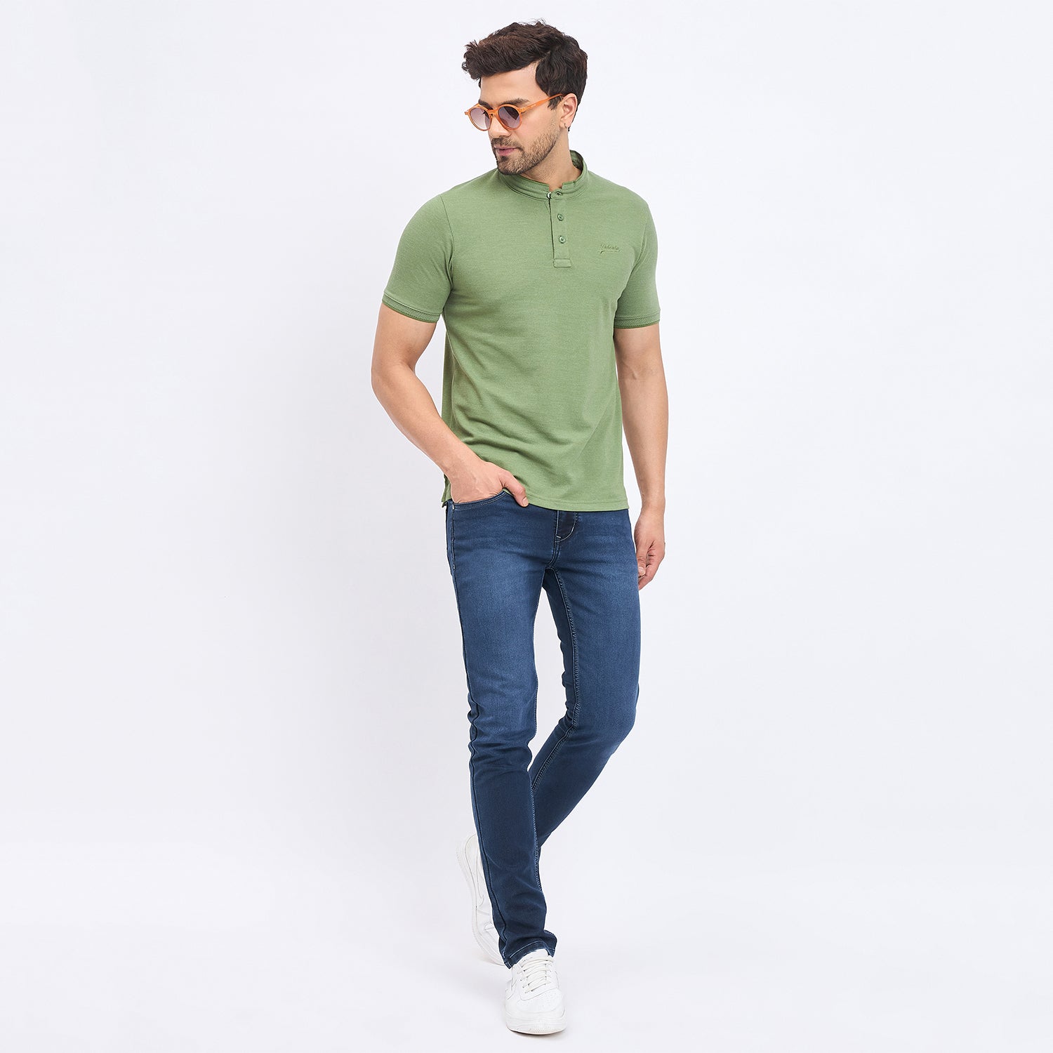 Duke Urban Men Half Sleeve Cotton T-shirt (LF7220)