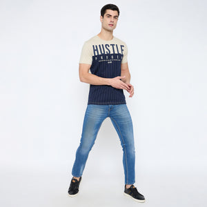 Duke Stardust Men Half Sleeve Cotton T-shirt (LF7418)