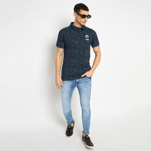 Duke Urban Men Half Sleeve Cotton Tshirt (LF7410)