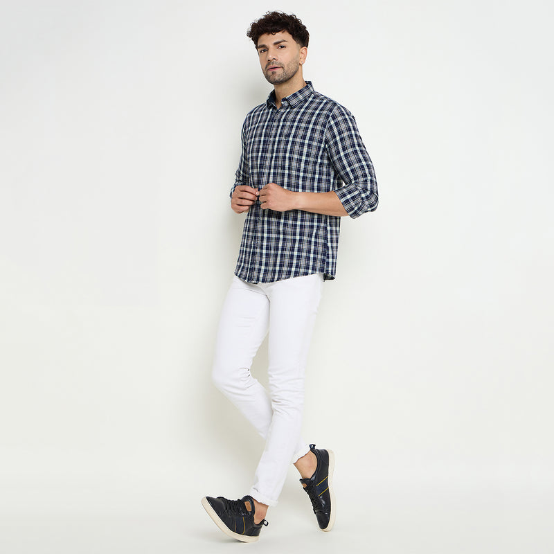 Duke Urban Men Full Sleeve Cotton Shirt (SDO7CKC)