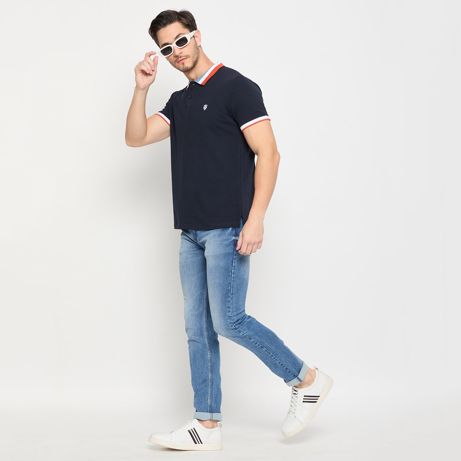 Duke Urban Men Half Sleeve Cotton T-shirt (LF7292)