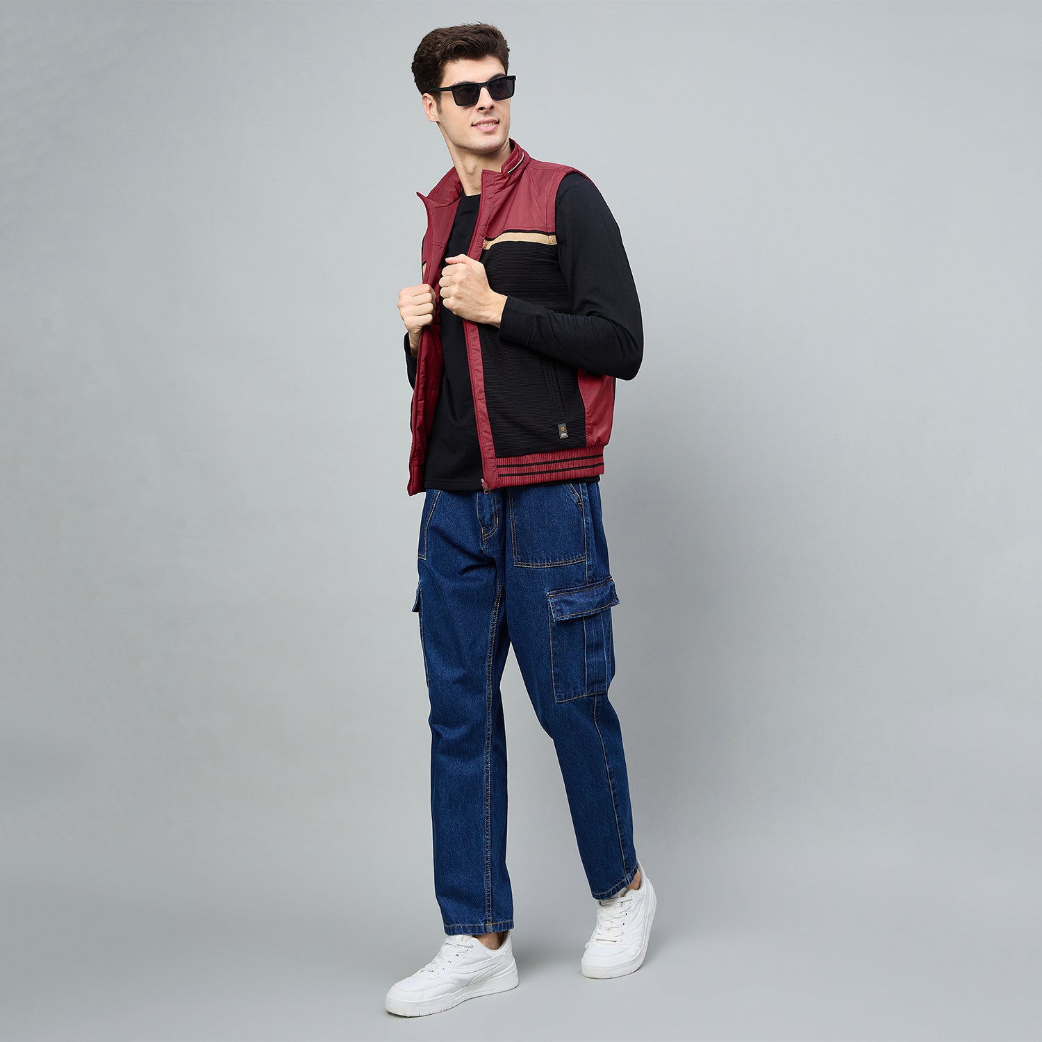 Duke Urban Men Reversible Sleeveless Jacket (SDZ3101)