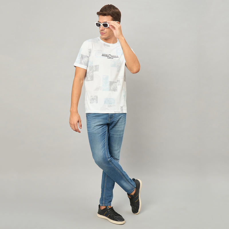 Duke Urban Men Half Sleeve Cotton Tshirt (LF7610)