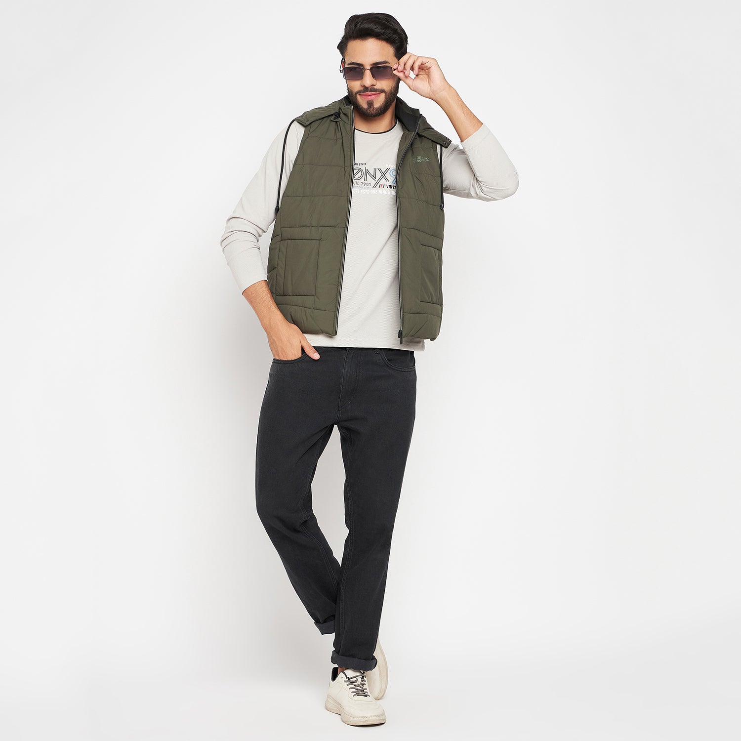 Duke Urban Men Sleeveless Jacket (SDZ2112)