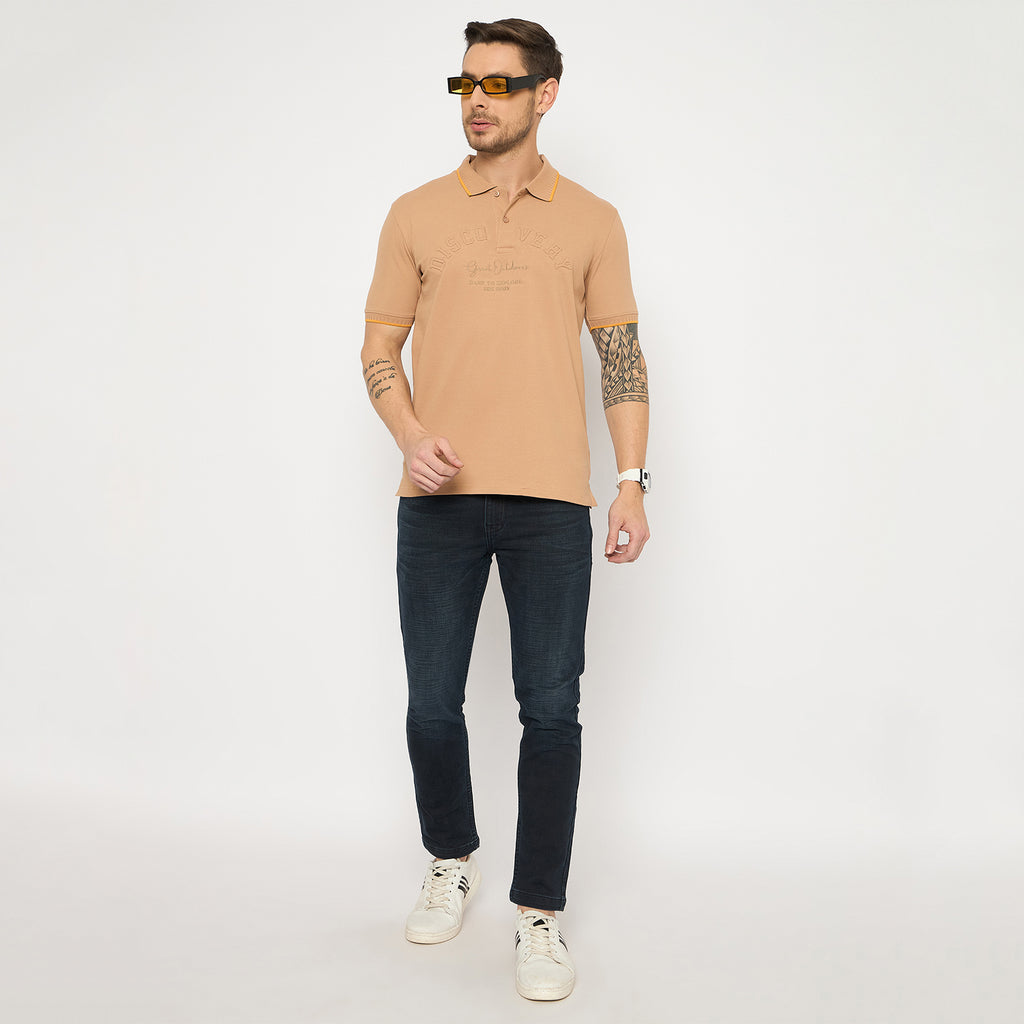 Duke Urban Men Half Sleeve Cotton Tshirt (LF7403)