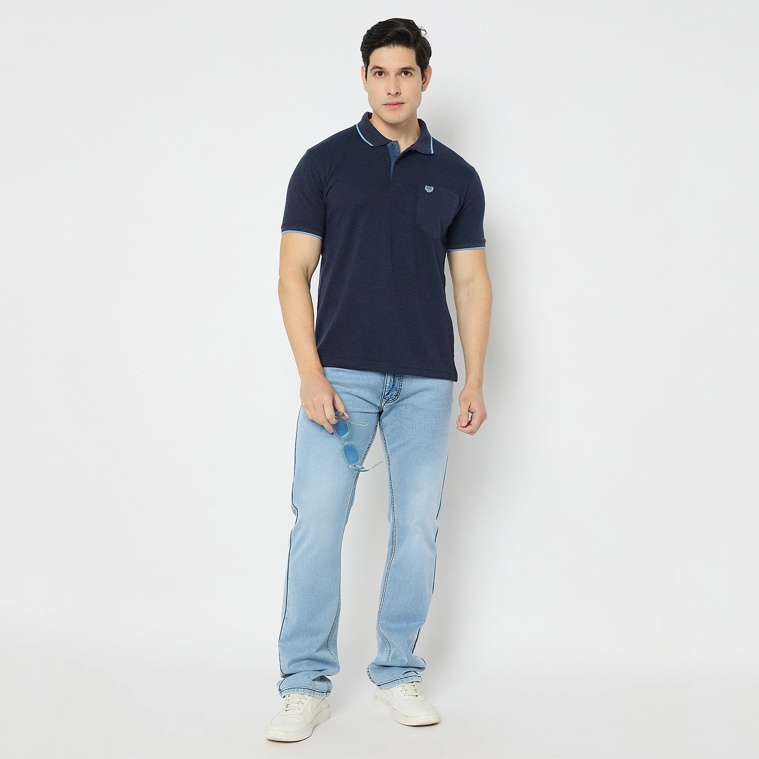 Duke Urban Men Half Sleeve Cotton Collared Tshirt (MSD67)