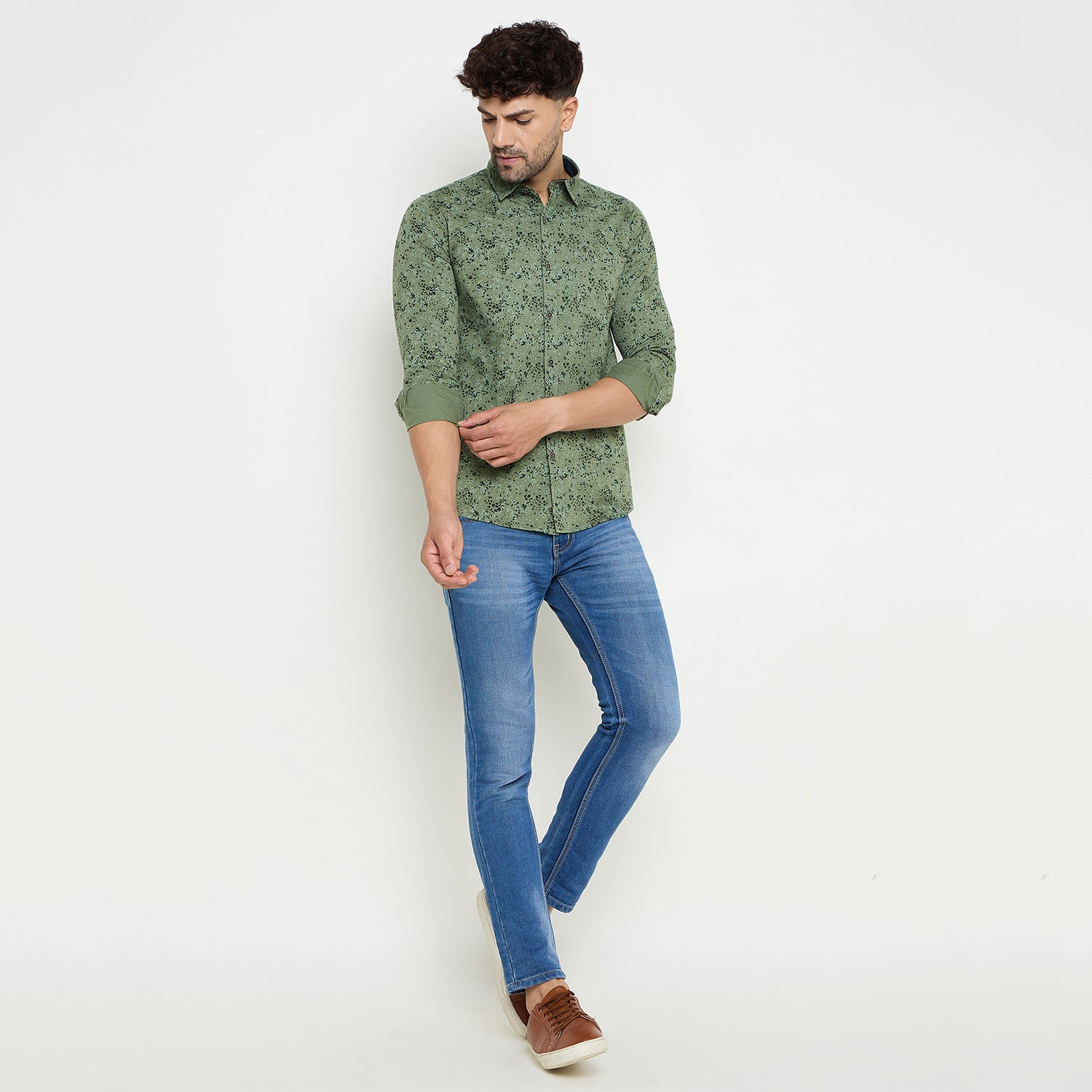 Duke Urban Men Full Sleeve Cotton Shirt (SDO7PRA)