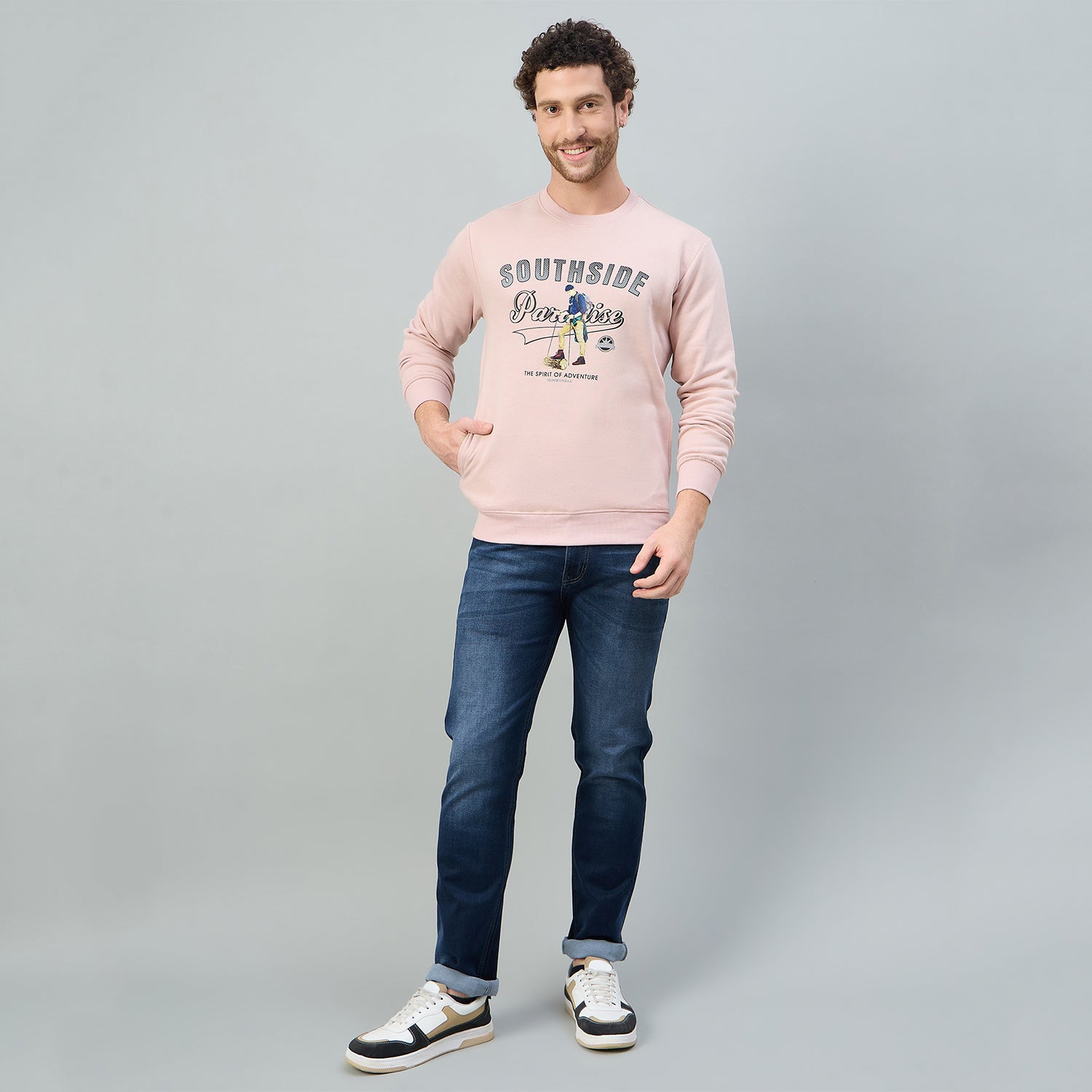 Duke Urban Men Round Neck Regular Sweatshirt (LF6346)