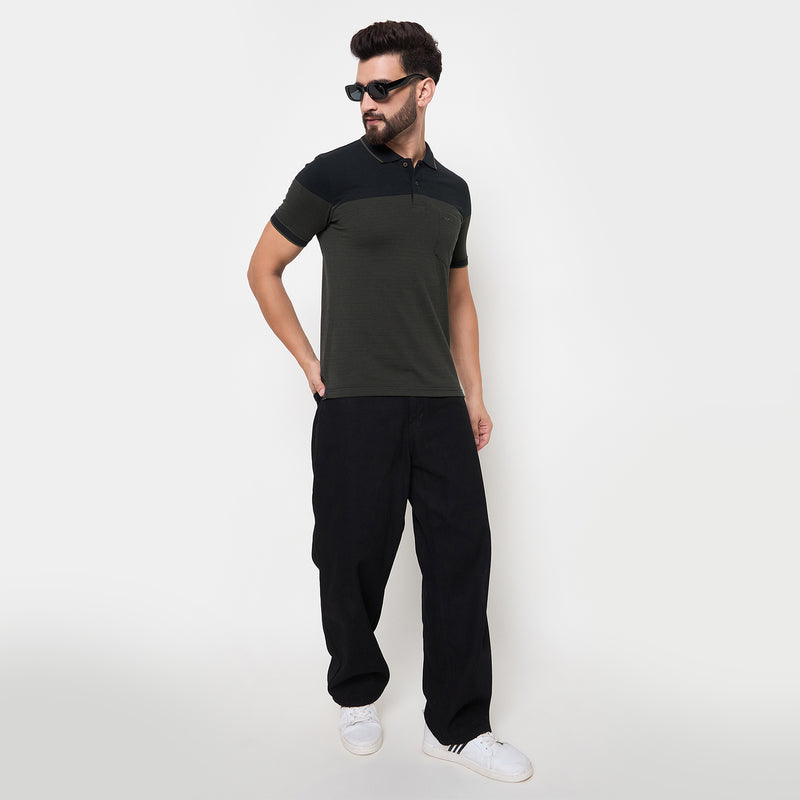 Duke Urban Men Half Sleeve Cotton Tshirt (LF7259)