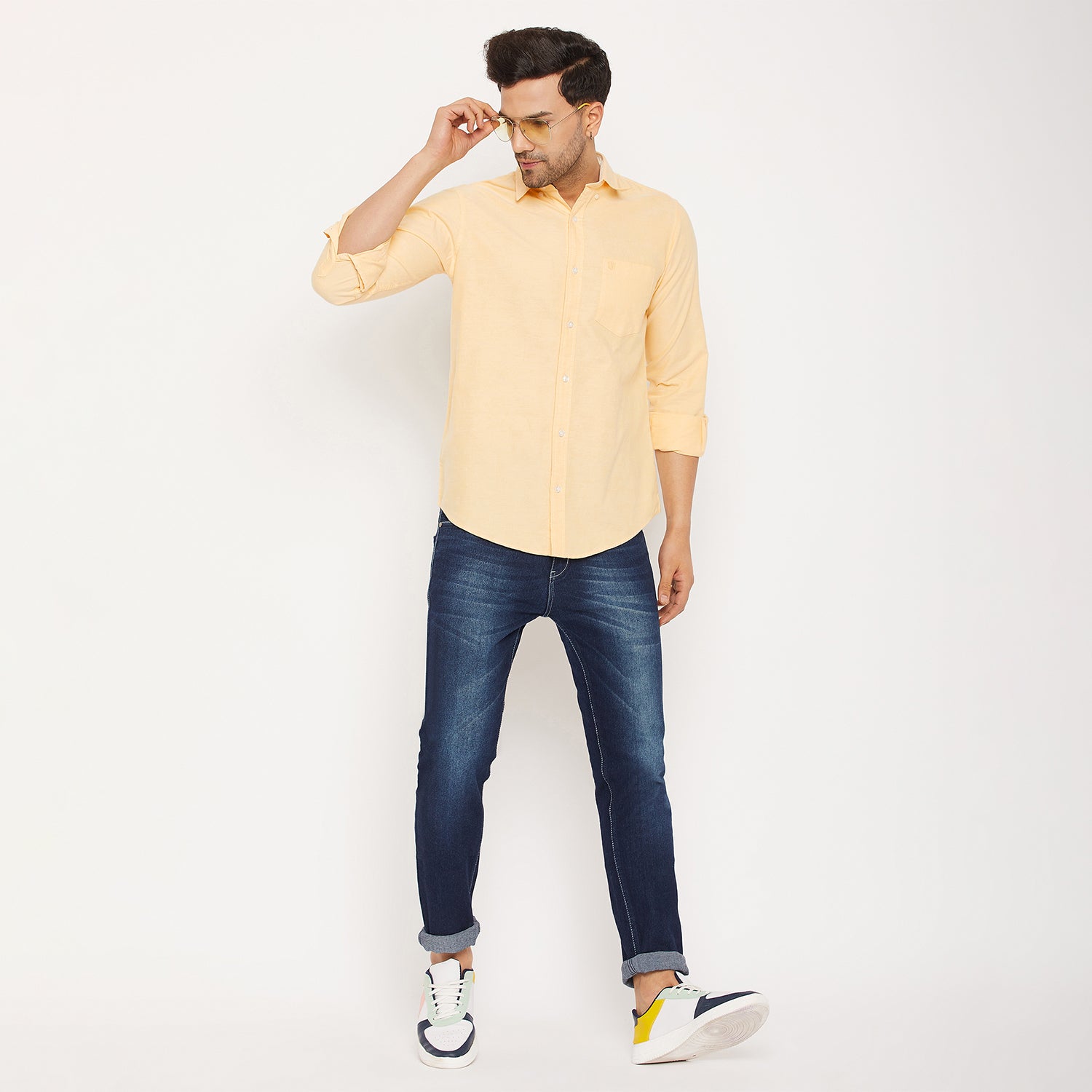 Duke Urban Men Full Sleeve  Cotton Shirt (SDO5PLO)
