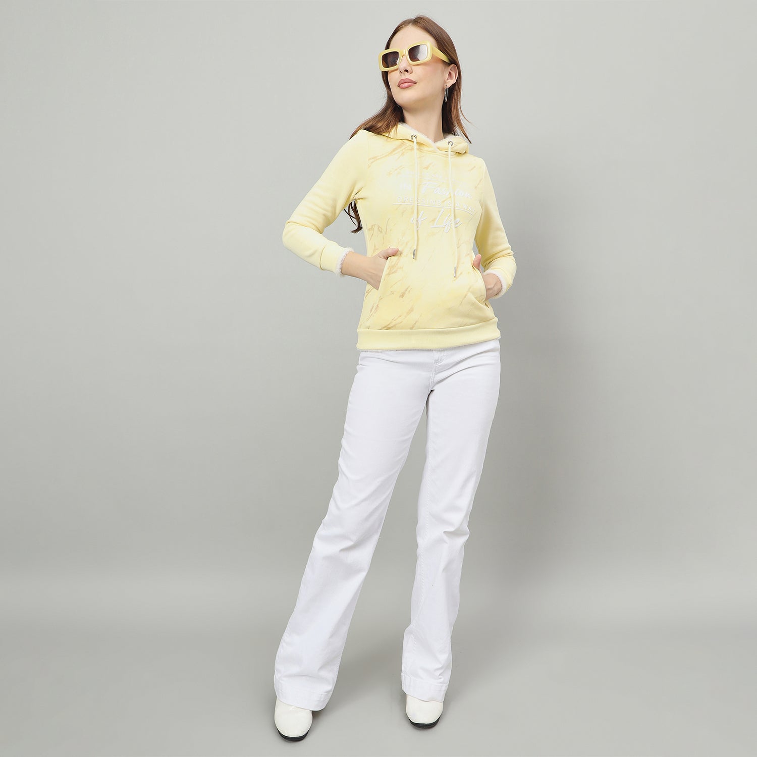 Duke Urban Women Hooded Regular Sweatshirt (LFX981)