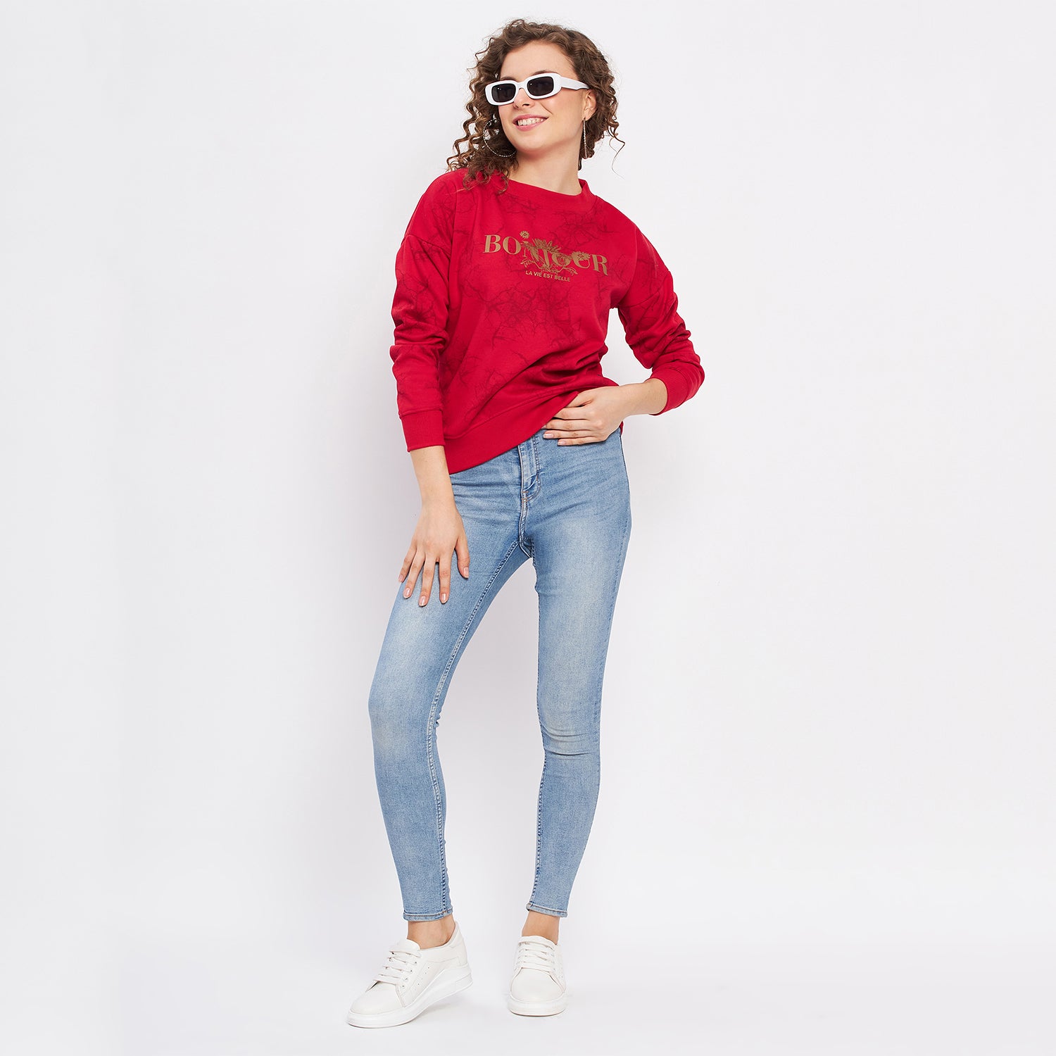 Duke Urban Women Round Neck Sweatshirt (LFX876)