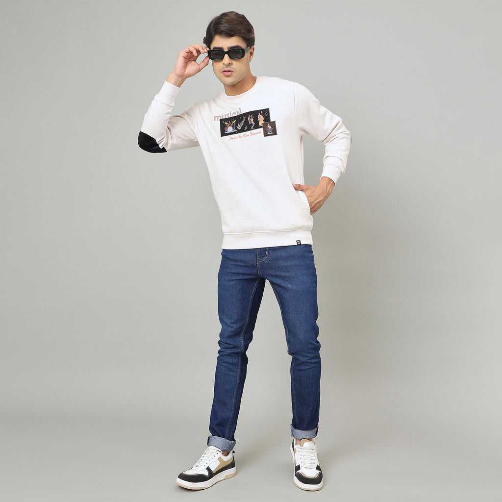 Duke Urban Men Round Neck Regular Sweatshirt (LF6347)