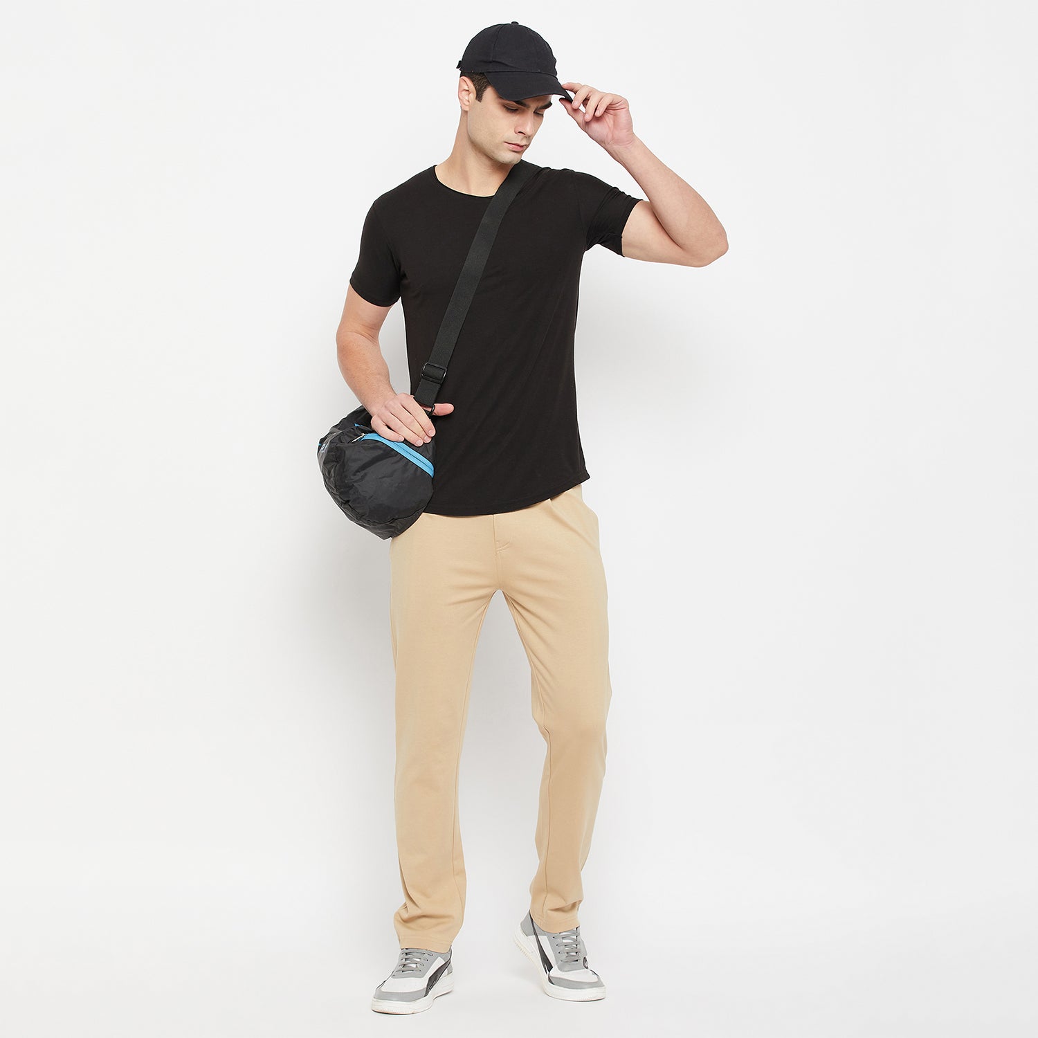 Duke Urban Men Solid Track Pant (LF5661)