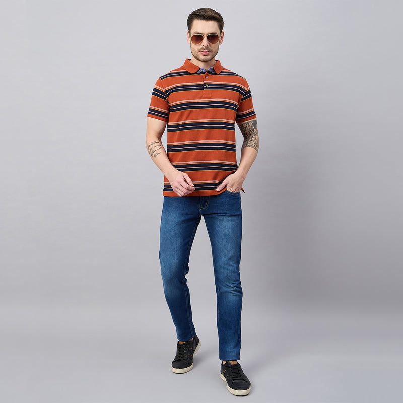 Duke Urban Men Half Sleeve Cotton Polo Tshirt (ON1426)