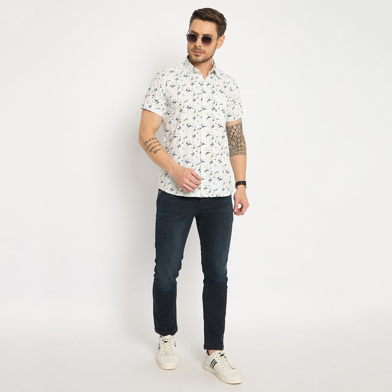 Duke Urban Men Half Sleeve Cotton Shirt (SDO4PRM)
