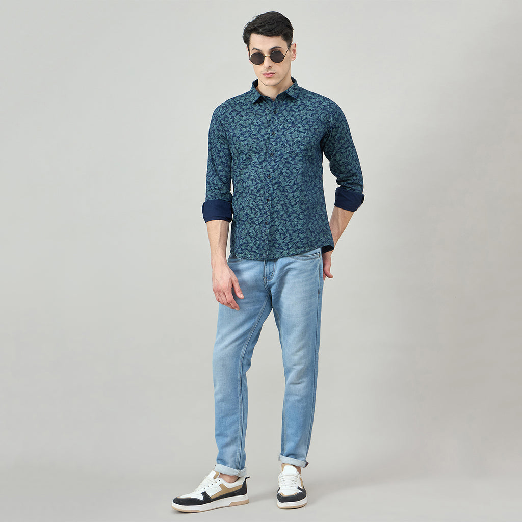 Duke Urban Men Full Sleeve Cotton Shirt (SDO7PRIE)