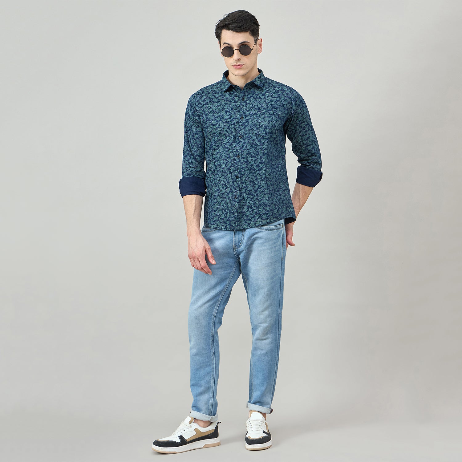 Duke Urban Men Full Sleeve Cotton Shirt (SDO7PRIE)
