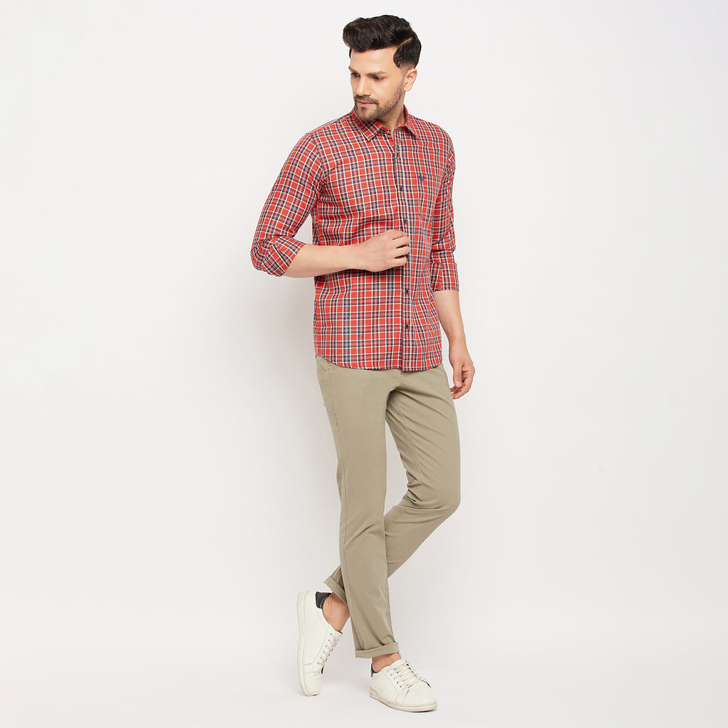 Duke Urban Men Full Sleeve Cotton Shirt (SDO6CKT)