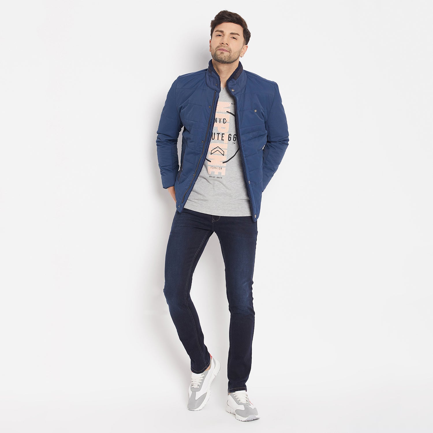 Duke Urban Men Full Sleeve Jacket (SDZ3044)