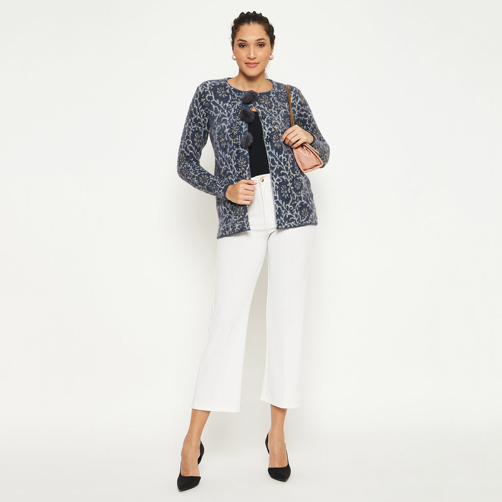 Duke Urban Women Full Sleeve Cardigan (SDS1182)