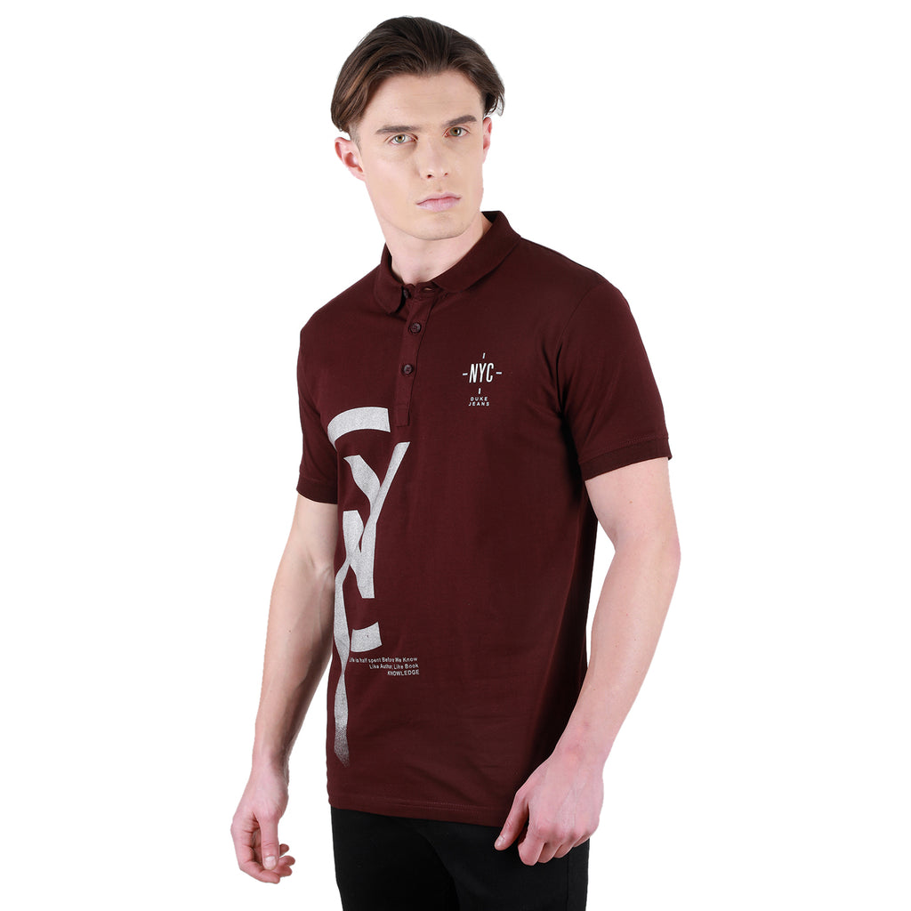 Duke Stardust Men Half Sleeve Cotton Tshirt (4224)