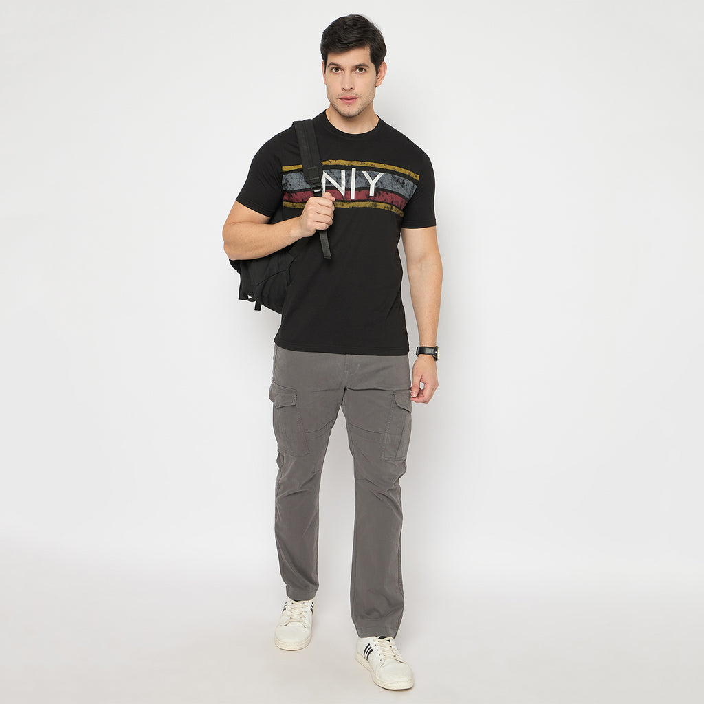 Duke Urban Men Half Sleeve Cotton Tshirt (LF7447)