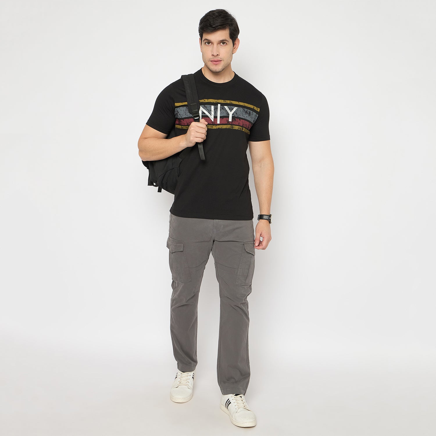 Duke Urban Men Half Sleeve Cotton Tshirt (LF7447)