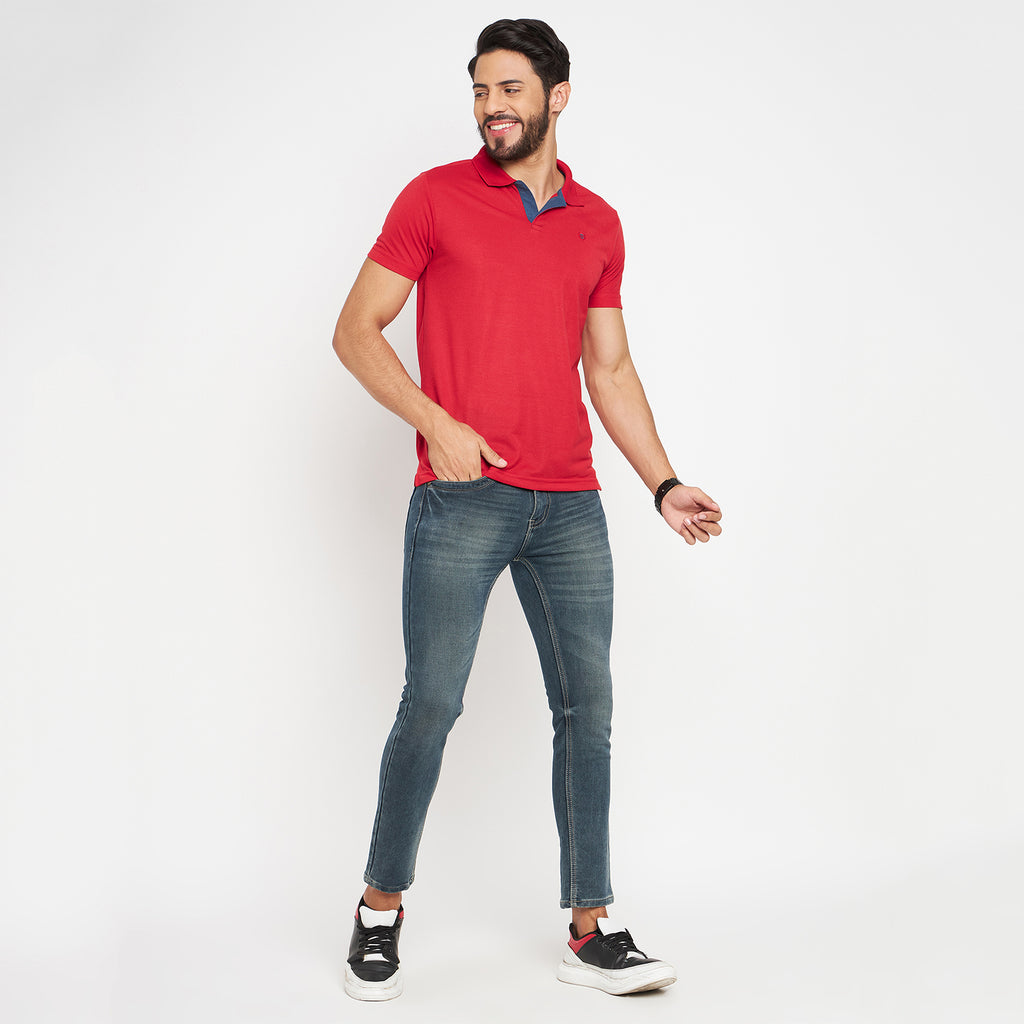 Duke Urban Men Half Sleeve Cotton T-shirt (LF5400)