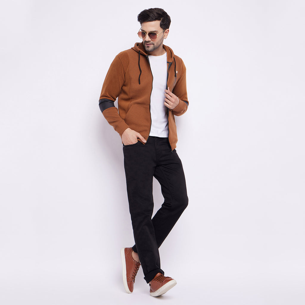 Duke Urban Men Zipper Hooded Sweatshirt (LF6320S)