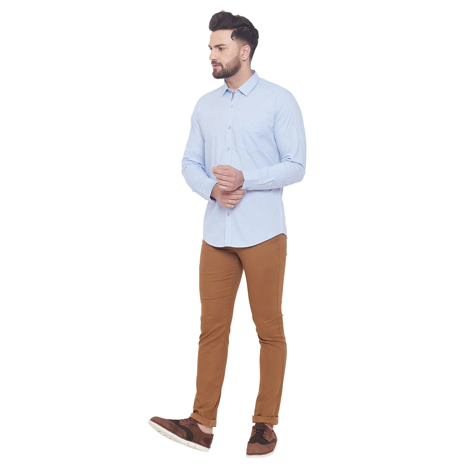 Duke Urban Men Full Sleeve Cotton Shirt (SDO8713)