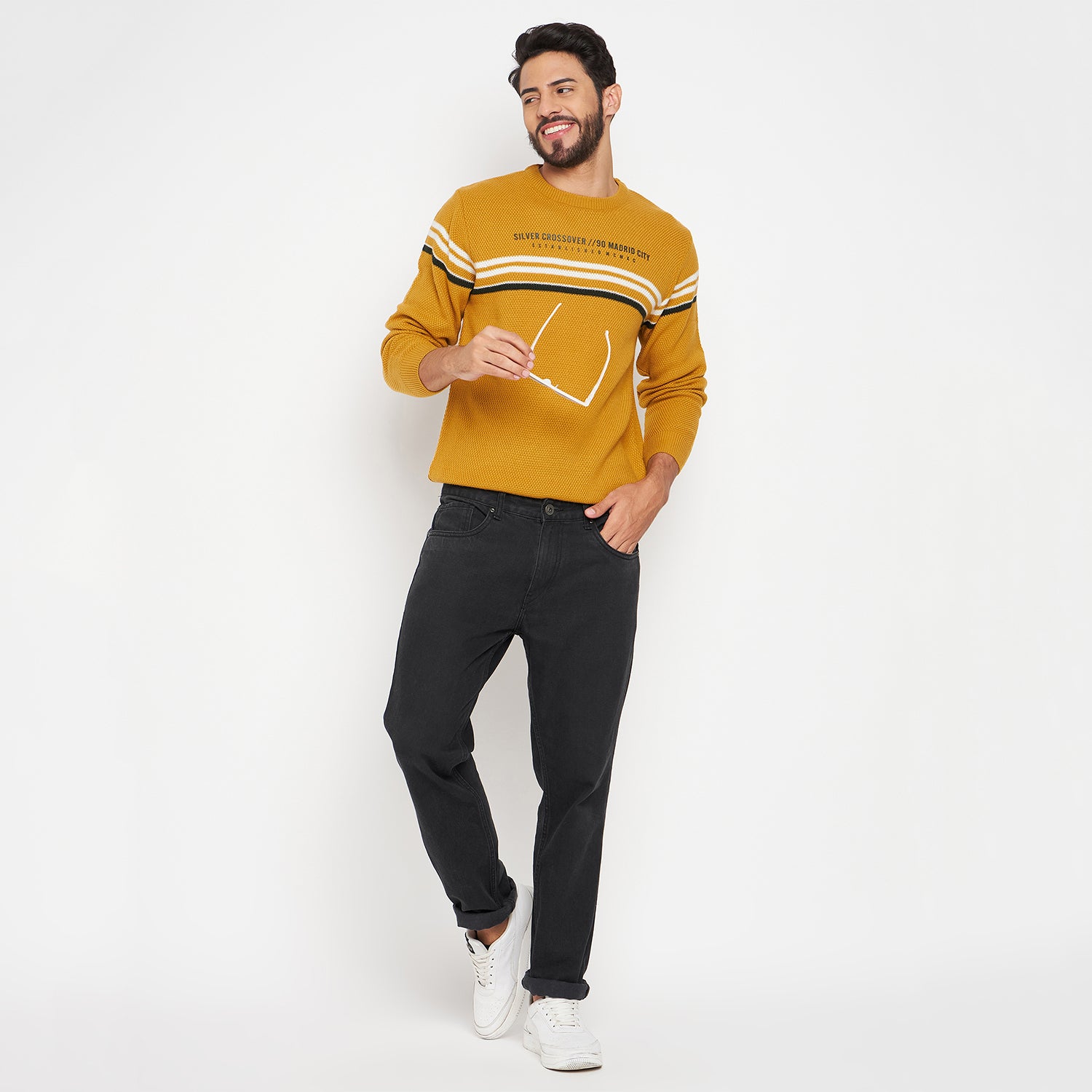 Duke Urban Men Full Sleeve Round Neck Pullover (SDS2008)