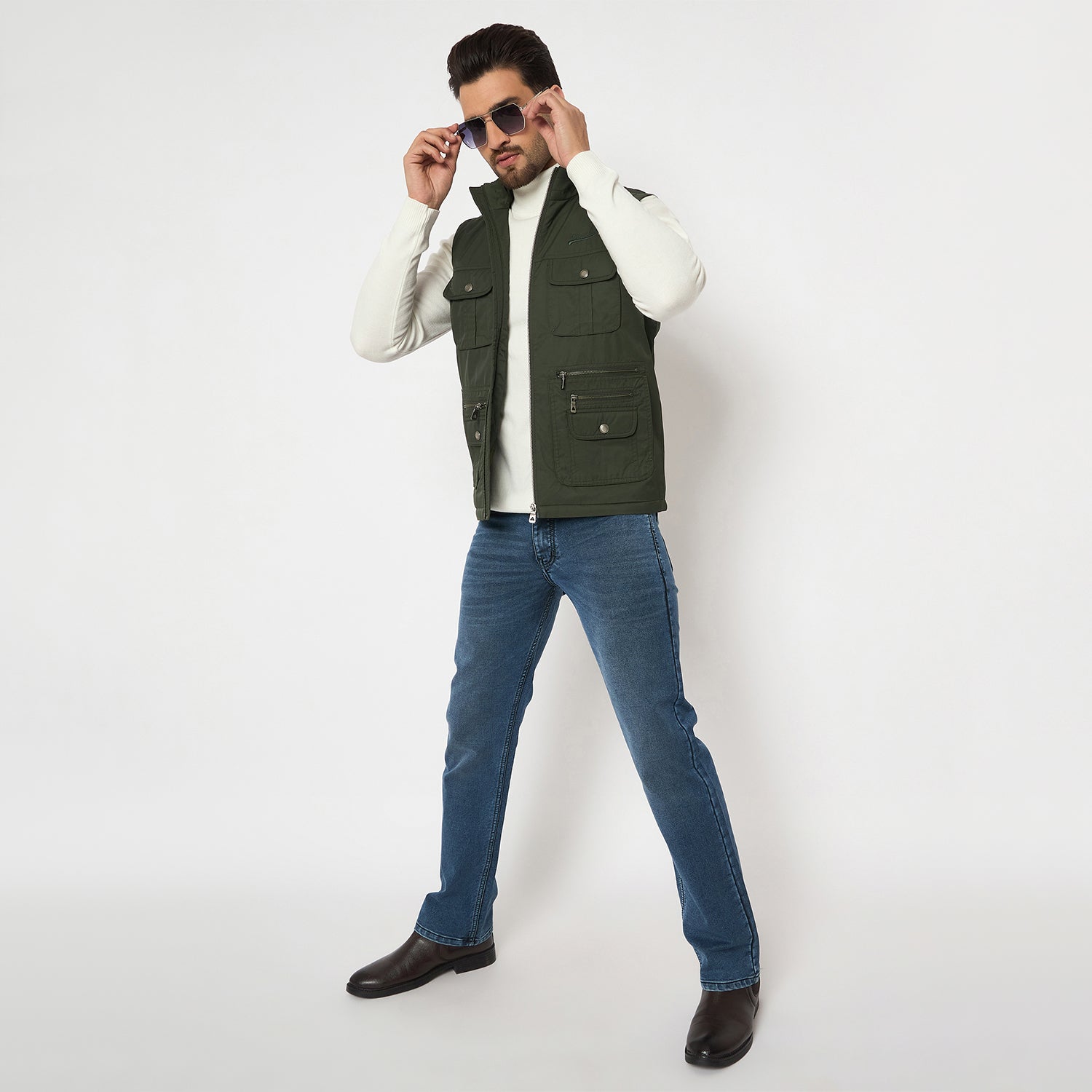 Duke Urban Men Sleeveless Jacket (SDZ3161)