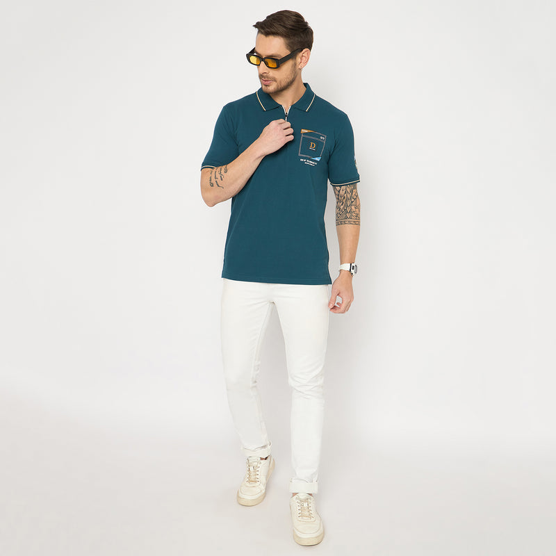 Duke Urban Men Half Sleeve Cotton Tshirt (LF7416S)