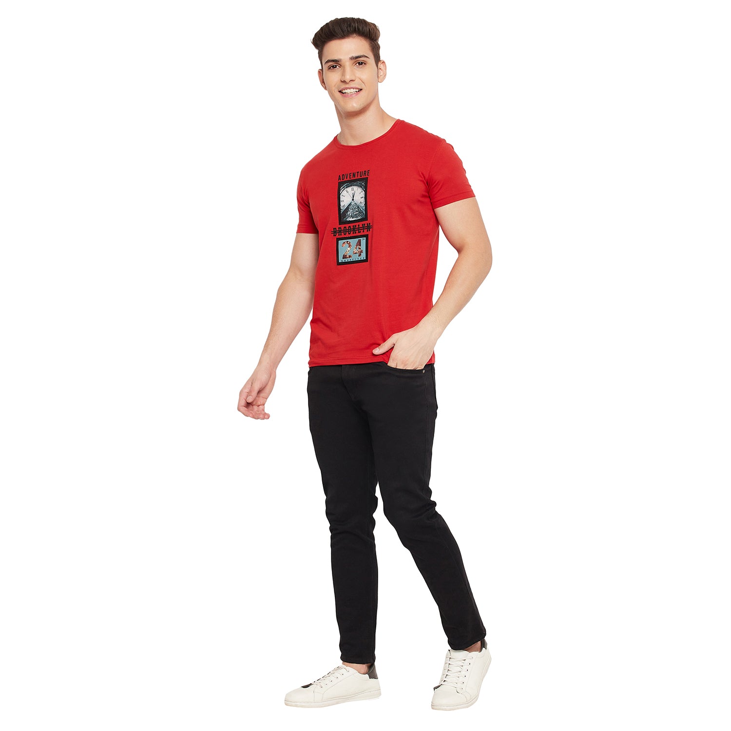 Duke Men Urban Half Sleeve T-Shirt (LQ1883)