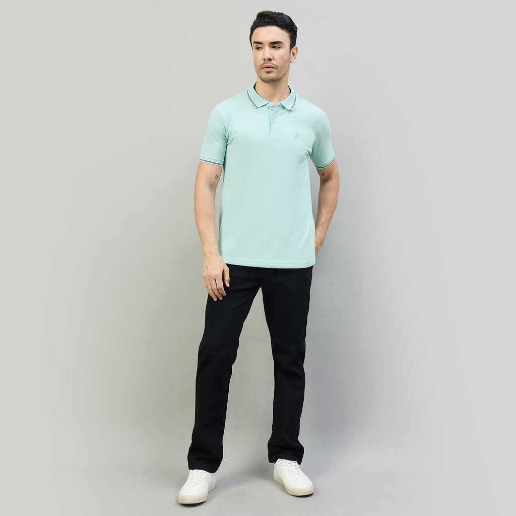 Duke Men Half Sleeve Cotton Smart Fit Casual T-shirt (SD73)