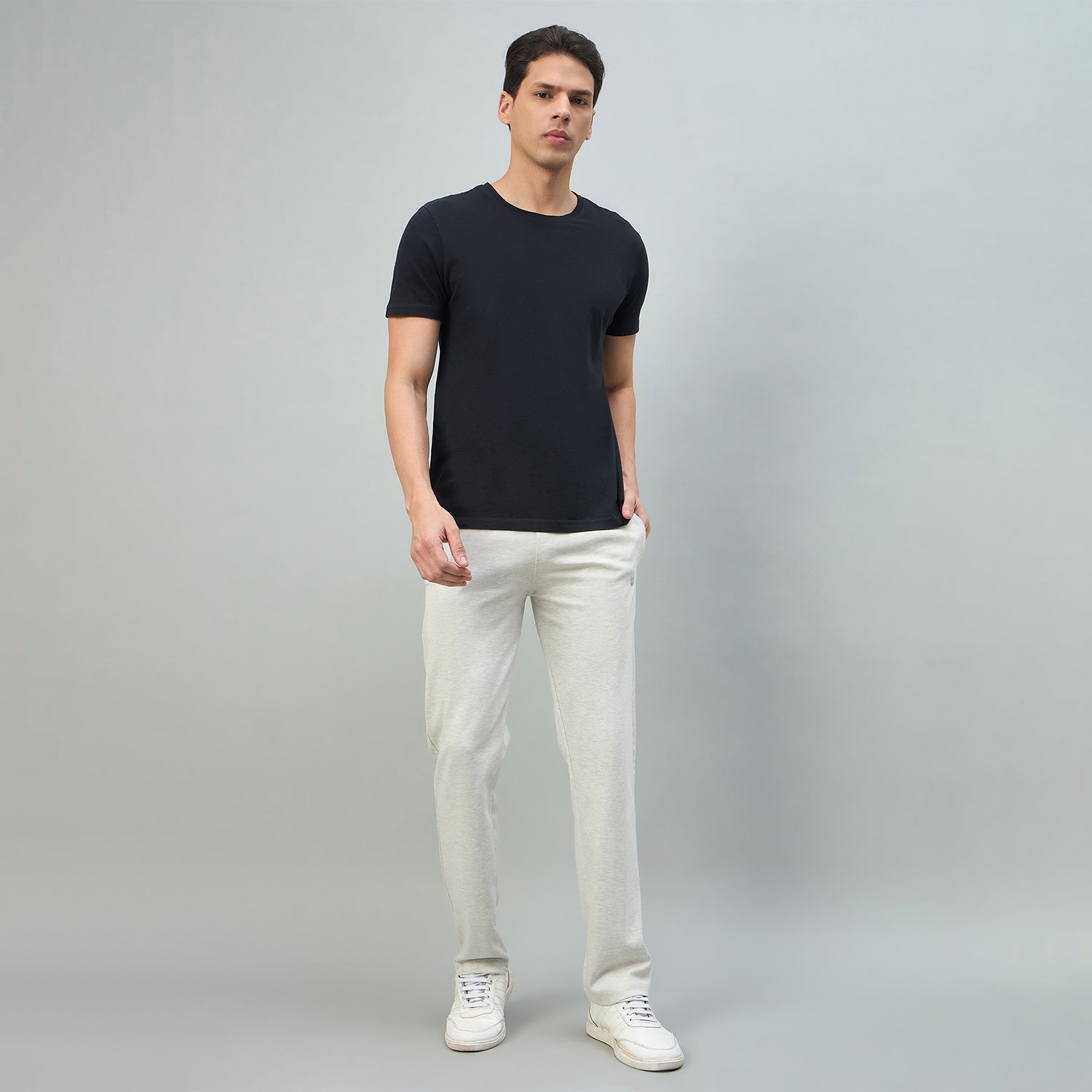Duke Urban Men Solid Regular Track Pant (LF9000S)