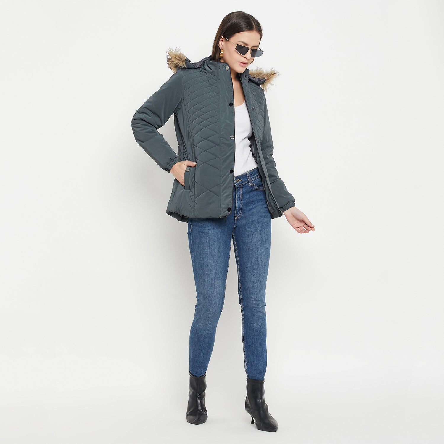 Duke Stardust Women Full Sleeve Jacket (SDZ4008)